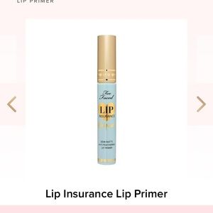 Too Faced Lip Insurance Primer